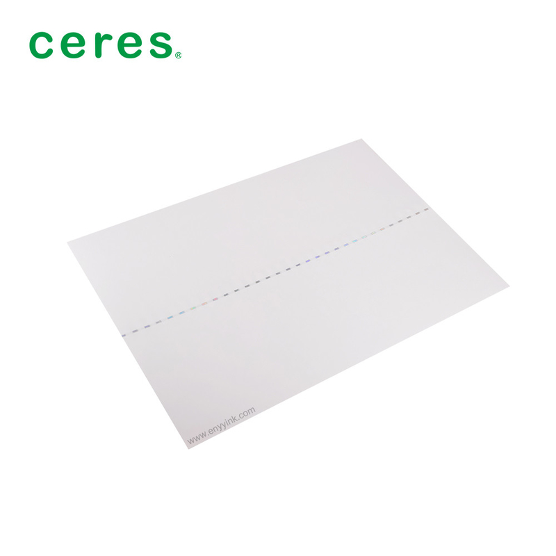 120 گرم کاغذ امنیتی A4 با پنجره باز رشته رنگی