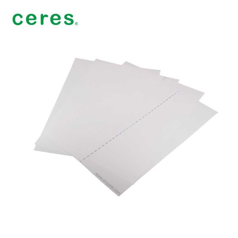 120 گرم کاغذ امنیتی A4 با پنجره باز رشته رنگی
