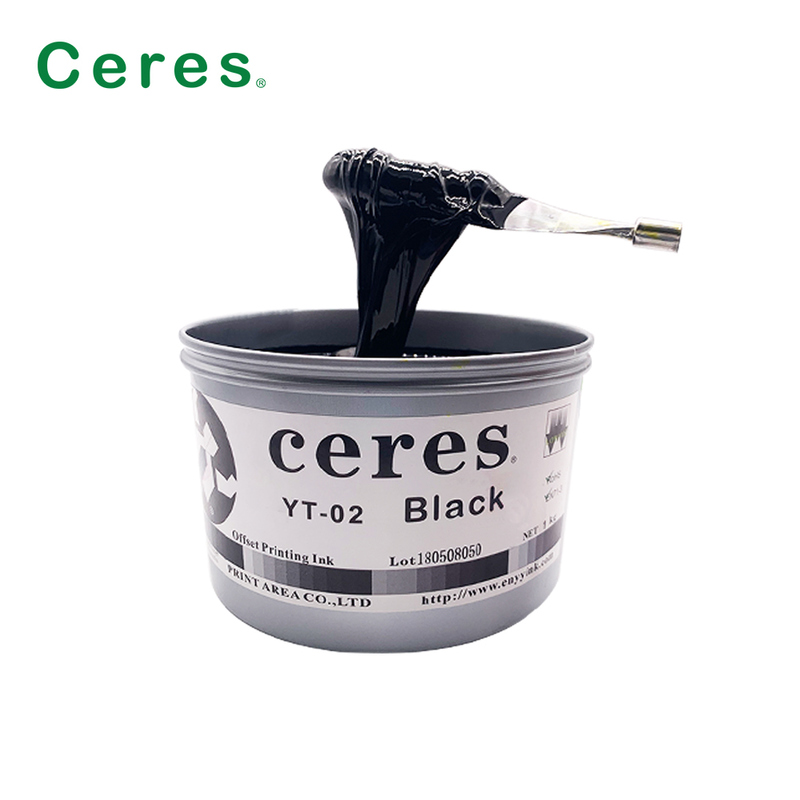 Ceres High Gloss YY02/YY03/YY09 مدل جوهر چاپی Offset Base Oil با اعتبار 2 سال