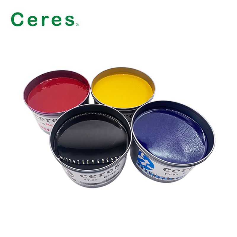 Ceres High Gloss YY02/YY03/YY09 مدل جوهر چاپی Offset Base Oil با اعتبار 2 سال