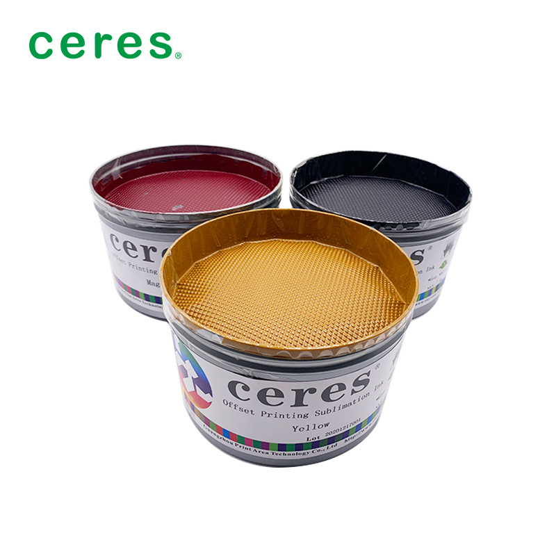 جوهر سابلیمیشن سرخابی برای چاپ افست با دمای انتقال 180-220 درجه و وزن کاغذ 70-110 گرم برای اختلاف رنگ کم