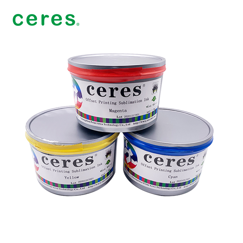 جوهر سبلیماسیون ماژتا برای چاپ آفست با تفاوت رنگ کوچک بازتولید خوب و مناسب بودن ماشین 4 رنگ