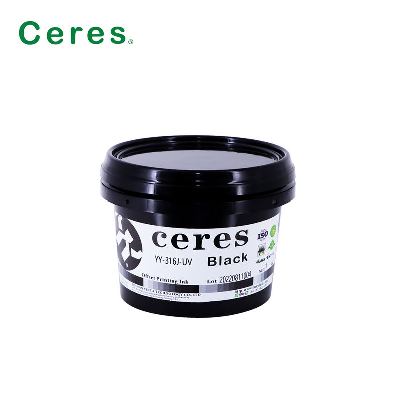 EN71-3 جوهر آفست UV درجه A + با اعتبار یک ساله برای چاپ CMYK با کیفیت بالا