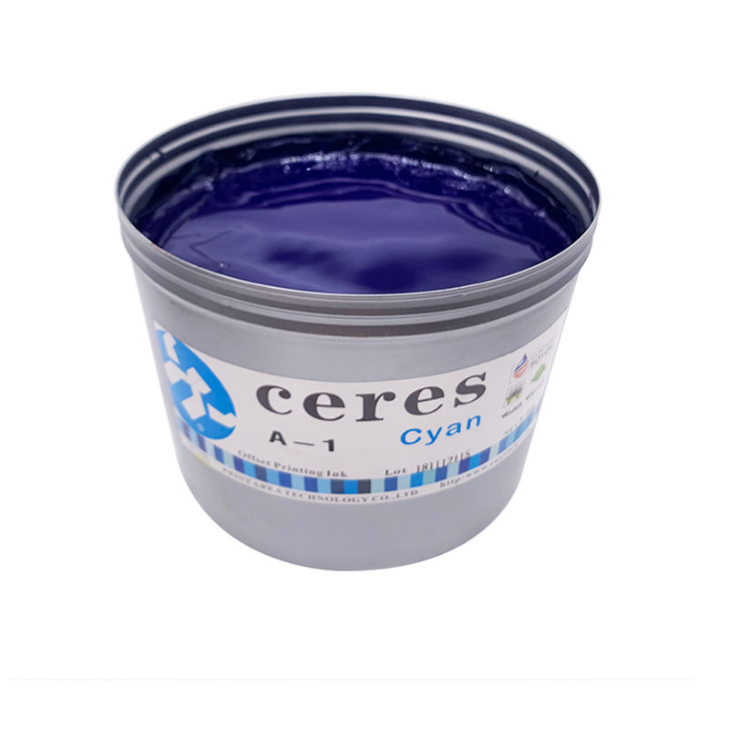 جوهر چاپ آفست سویا با چمک بالا و چگالی رنگ بالا با گارانتی 24 ماهه برای هر کاغذ