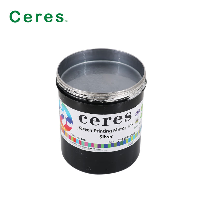 جوهر آینه نقره‌ای براق برای چاپ افست با ماندگاری 2 ساله و کیفیت درجه A+