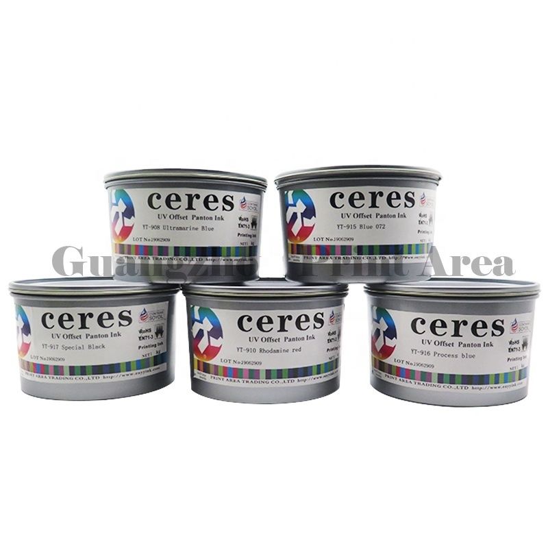 جوهر افست UV YT-910 با 24 ماه گارانتی، 100٪ ایمن و آزمایش شده برای چاپ بسته بندی