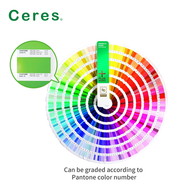 جوهر طباعة أوفست سريع الجفاف YT-905 بلون أحمر دافئ بانتون معتم للغاية