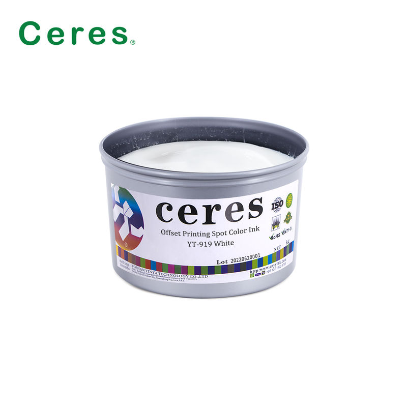 جوهر چاپ آفست مبتنی بر محلول رنگ پانتون با شفافیت بالا برای چاپ بسته