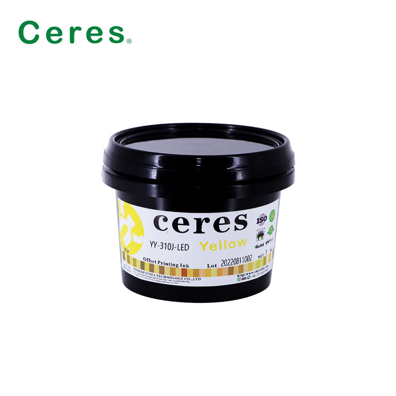 جوهر أوفست للأشعة فوق البنفسجية بلون أحمر دافئ سريع الجفاف مع أداء نقل جيد للطباعة الأوفست