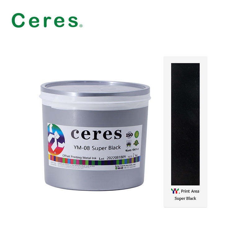 YM-08 Transparent White UV Ink Offset Printing Metal Ink for Beverage Cans