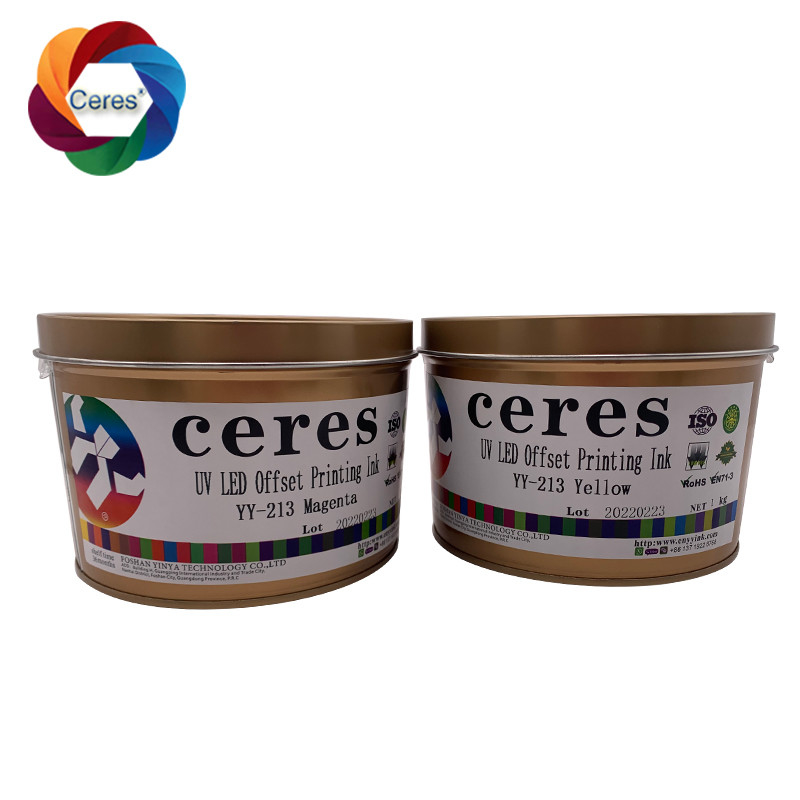 MSDS UV Offset Ink Ceres 1 Kg می تواند جوهر مبتنی بر حلال YY-213 خشک شدن سریع