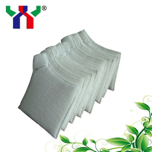 Ceres Polyester White Cotton Filter Bag 4x8 برای ماشین چاپ آفست