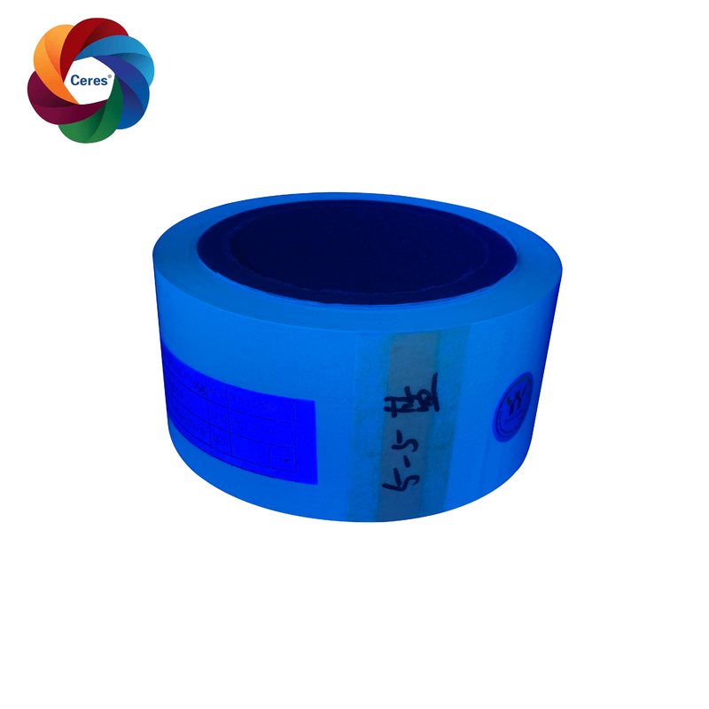 PET 27 میکروپیک فیلم چاپ داغ UV جوهر نامرئی فیلم لایه بندی کاغذ آبی Bopp
