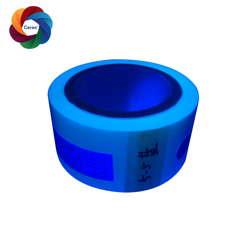 PET 27 میکروپیک فیلم چاپ داغ UV جوهر نامرئی فیلم لایه بندی کاغذ آبی Bopp