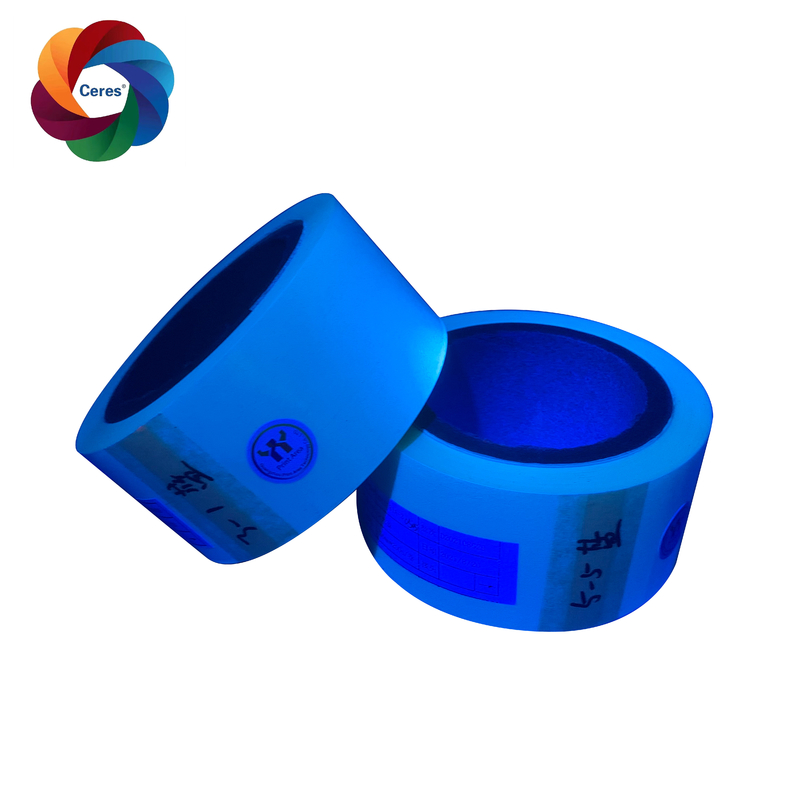 PET 27 میکروپیک فیلم چاپ داغ UV جوهر نامرئی فیلم لایه بندی کاغذ آبی Bopp