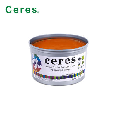 جوهر چاپ آفست مبتنی بر محلول رنگ پانتون با شفافیت بالا برای چاپ بسته