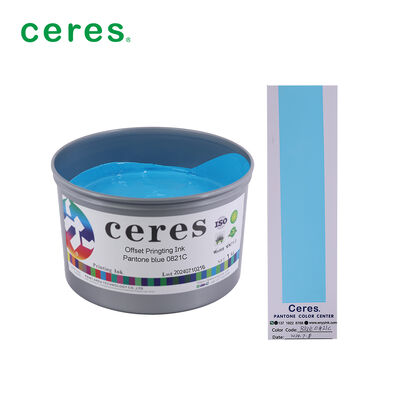 جوهر چاپی Ceres Offset Pantone 0821c آبی